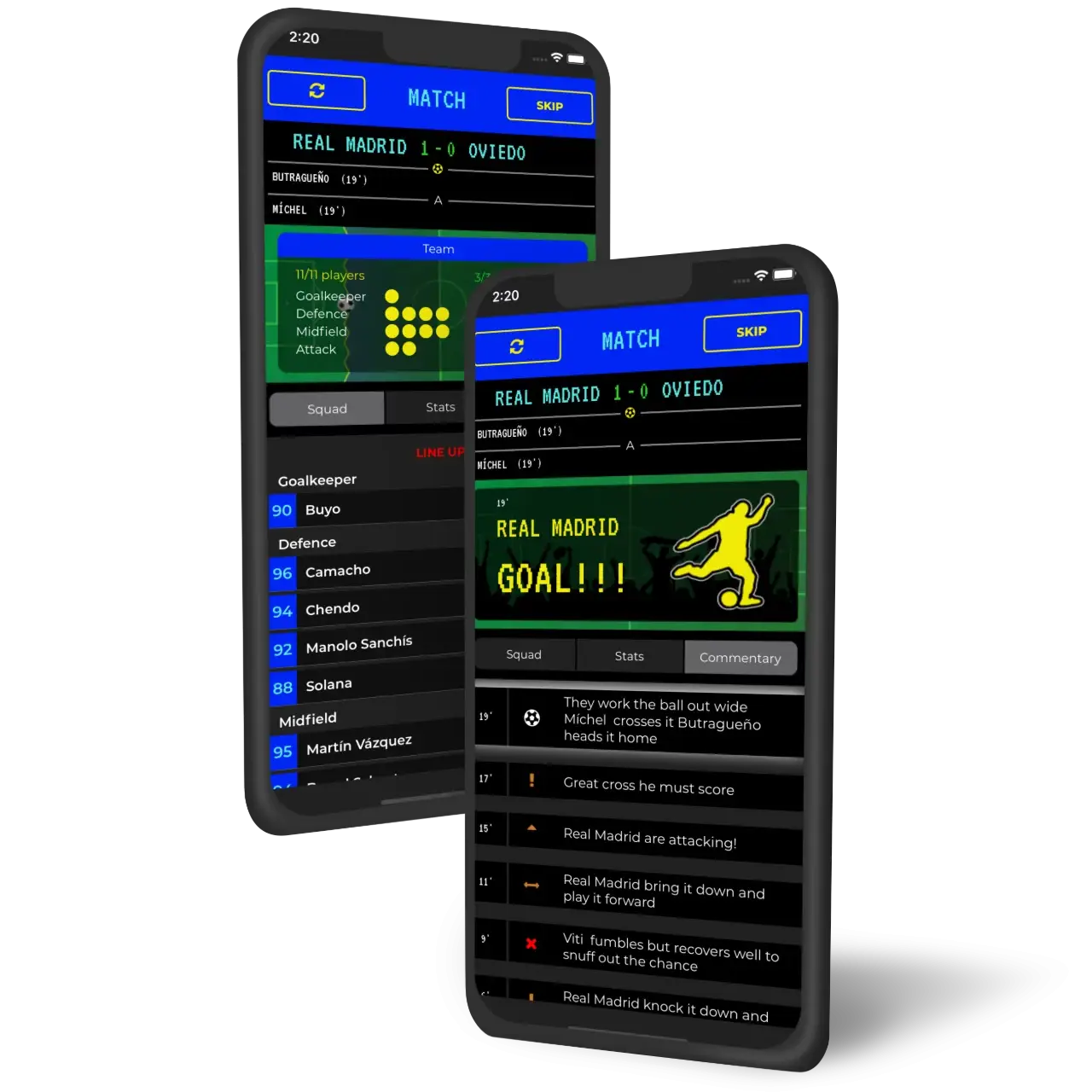 screenshot for Retro Football Management